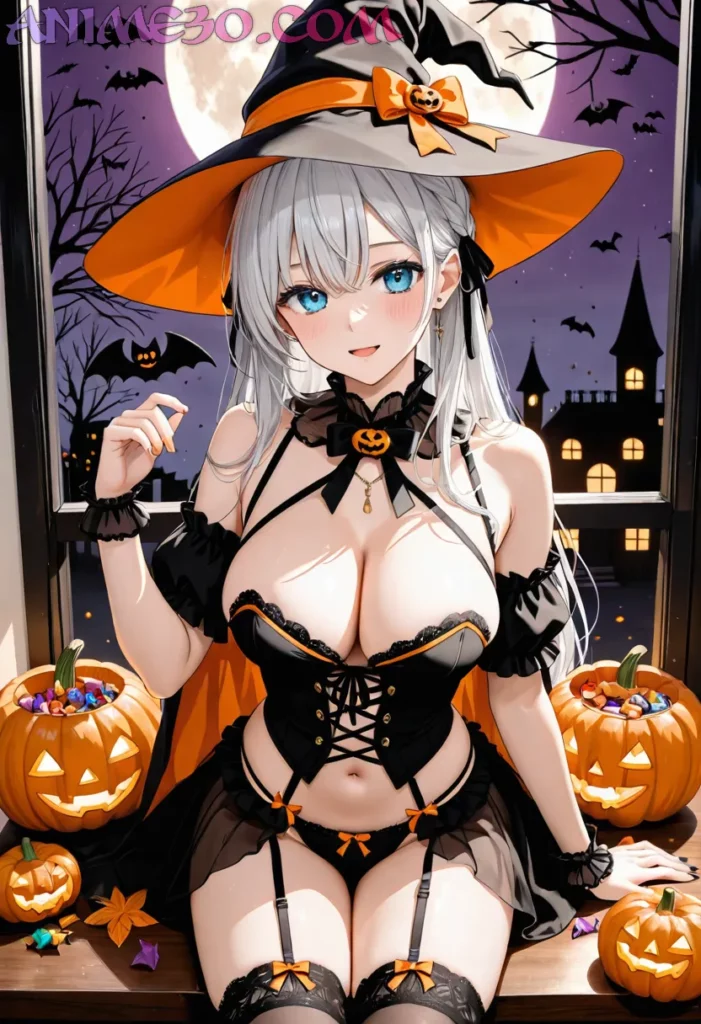 Imágenes de anime Halloween kawaii ideas adorables para celebrar con estilo