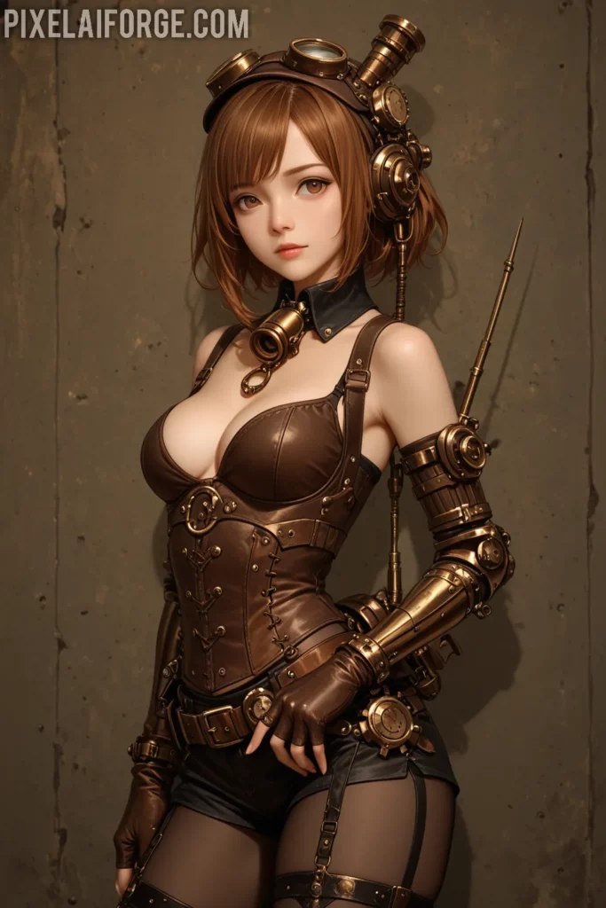 Orígenes steampunk y su conexión con el arte anime e inteligencia artificial