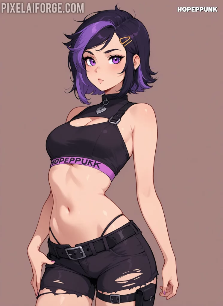 Punk historia y curiosidades: el legado rebelde y su influencia en chicas anime IA