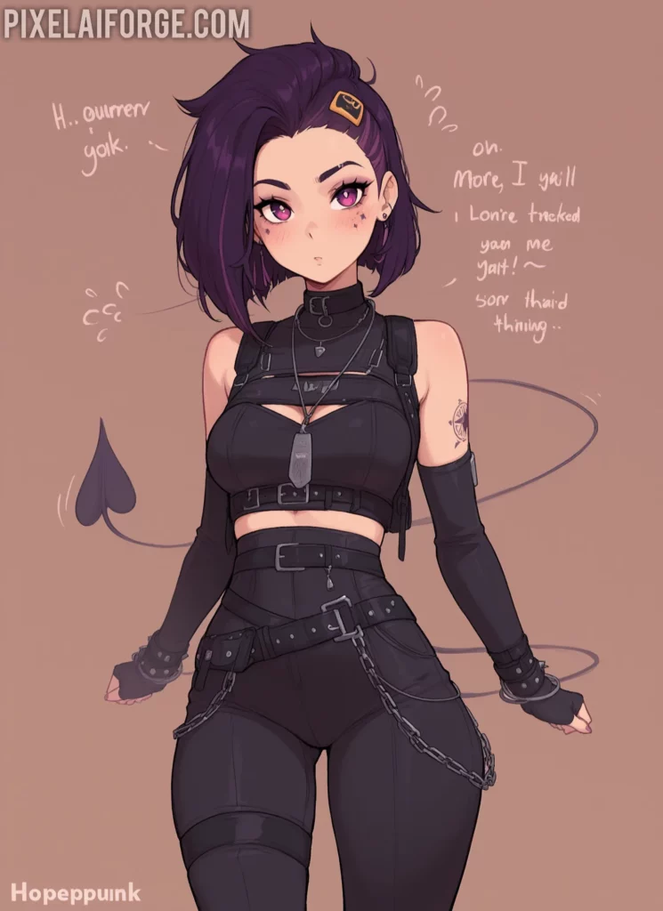 Punk historia y curiosidades: el legado rebelde y su influencia en chicas anime IA