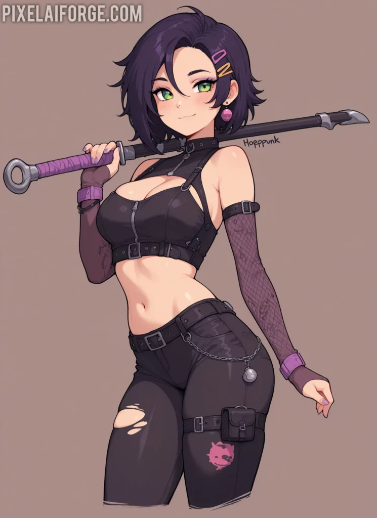 Punk historia y curiosidades: el legado rebelde y su influencia en chicas anime IA