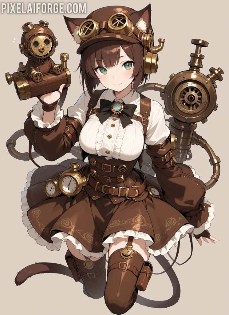 Steampunk historia y curiosidades  Imágenes creadas con IA 2025