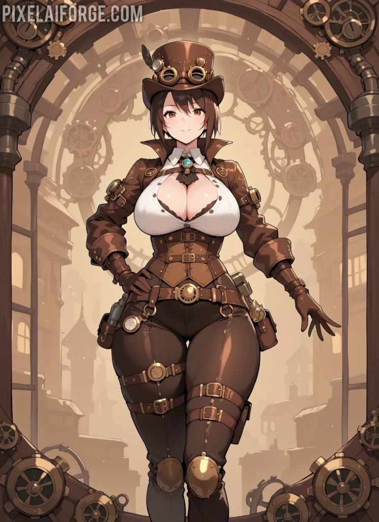Steampunk historia y curiosidades  Imágenes creadas con IA 2025