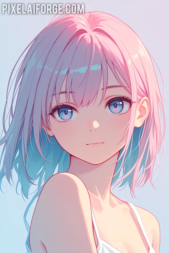 Cómo crear chicas estilo minimalista anime con Stable Diffusion y LoRA