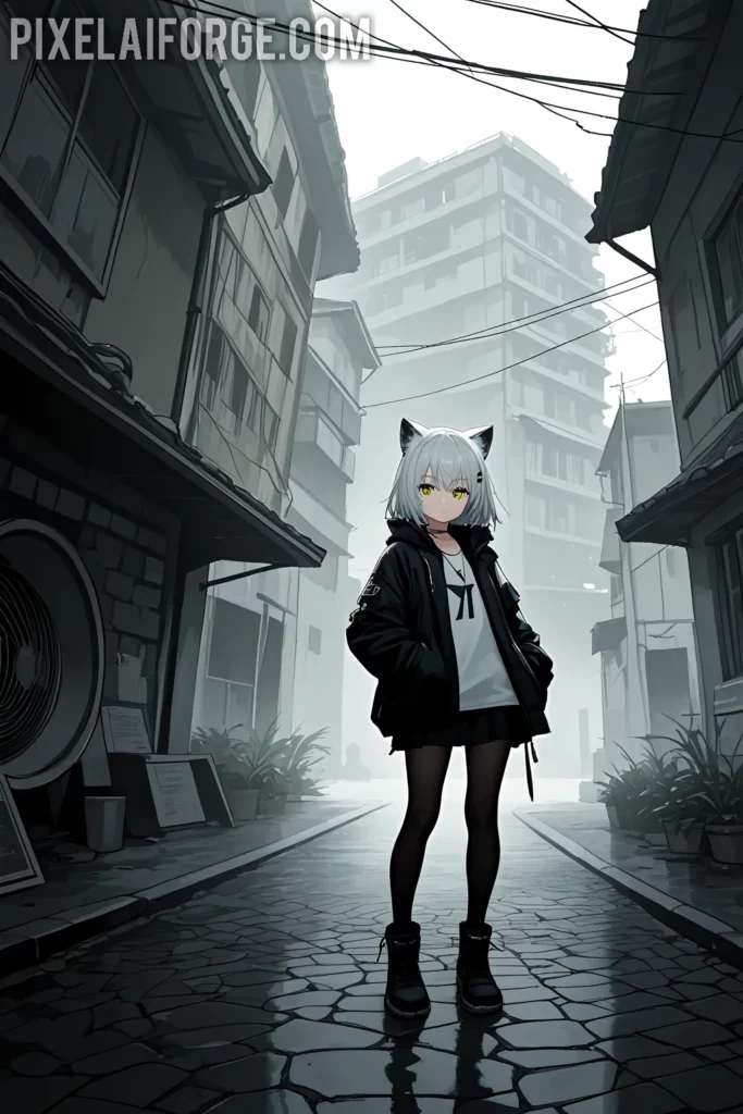 Cómo crear chicas estilo minimalista anime con Stable Diffusion y LoRA