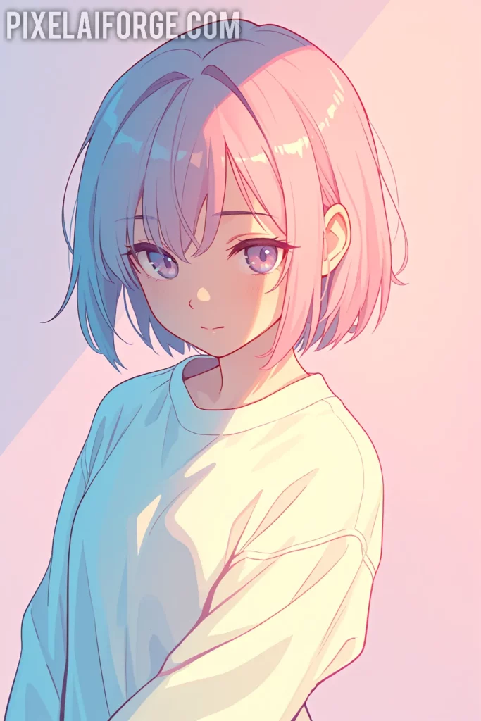 Cómo crear chicas estilo minimalista anime con Stable Diffusion y LoRA