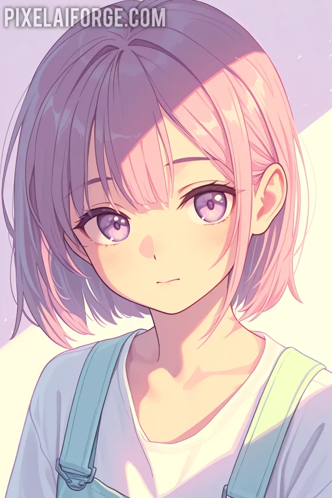 Cómo crear chicas estilo minimalista anime con Stable Diffusion y LoRA