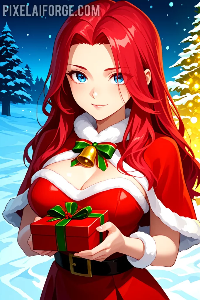 Cómo crear imágenes anime de Mamá Noel con Stable Diffusion paso a paso