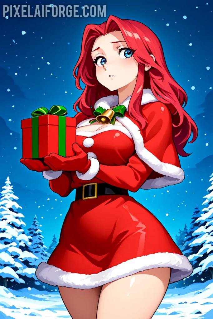 Cómo crear imágenes anime de Mamá Noel con Stable Diffusion paso a paso