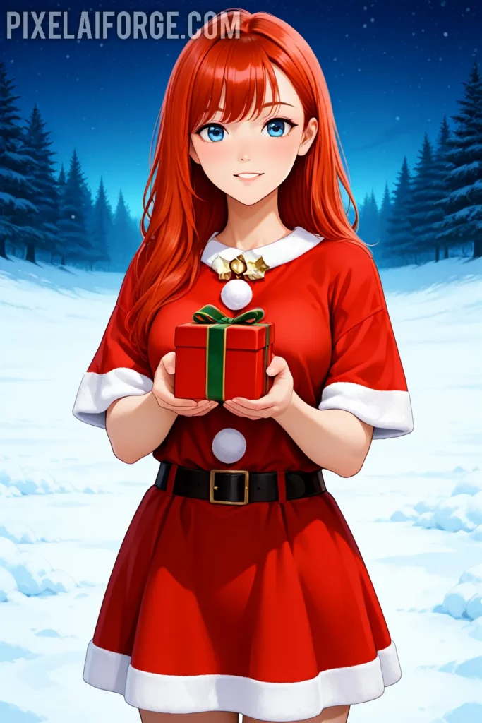 Cómo crear imágenes anime de Mamá Noel con Stable Diffusion paso a paso