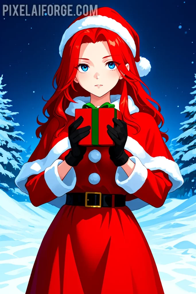 Cómo crear imágenes anime de Mamá Noel con Stable Diffusion paso a paso