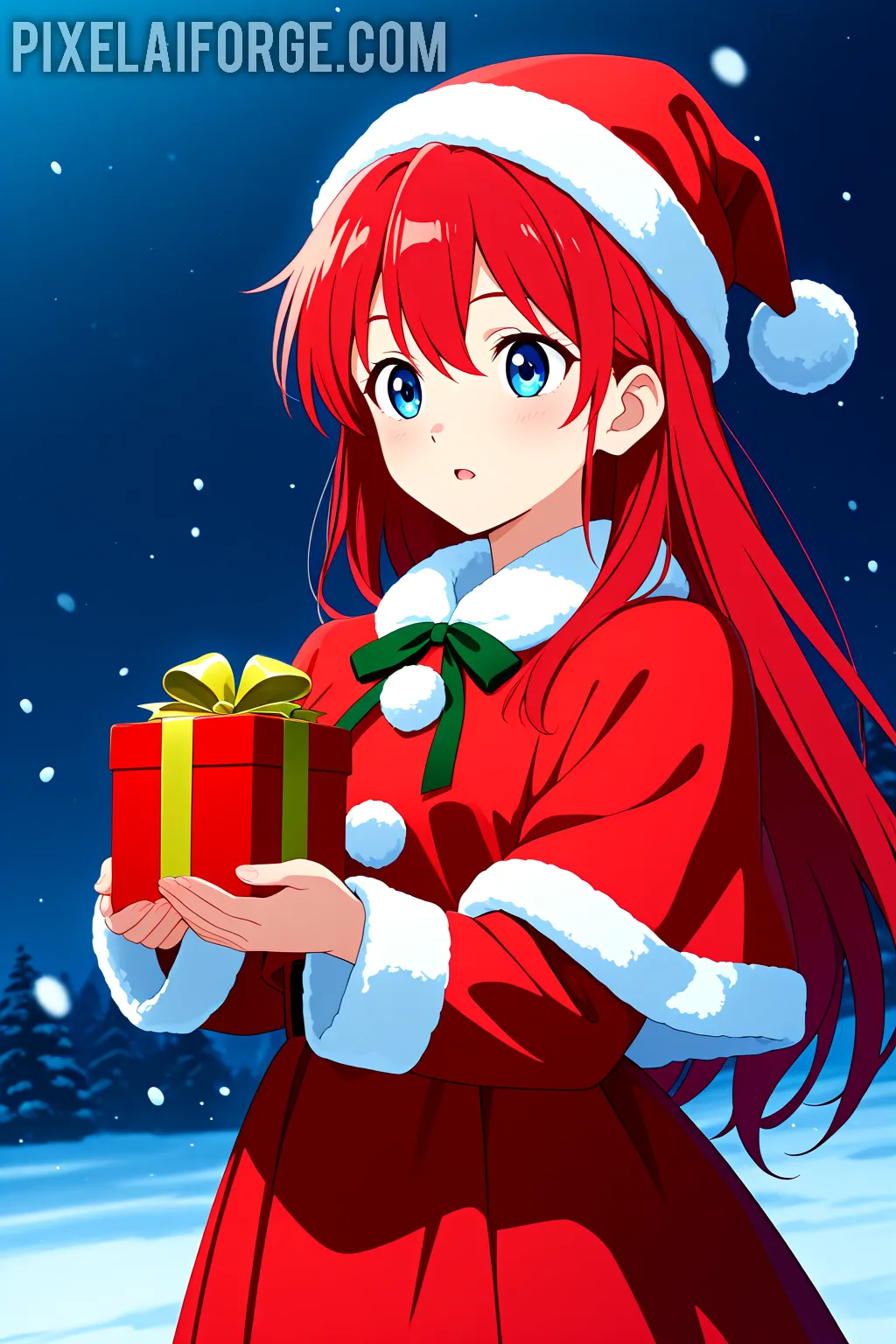 Cómo crear imágenes anime de Mamá Noel con Stable Diffusion paso a paso