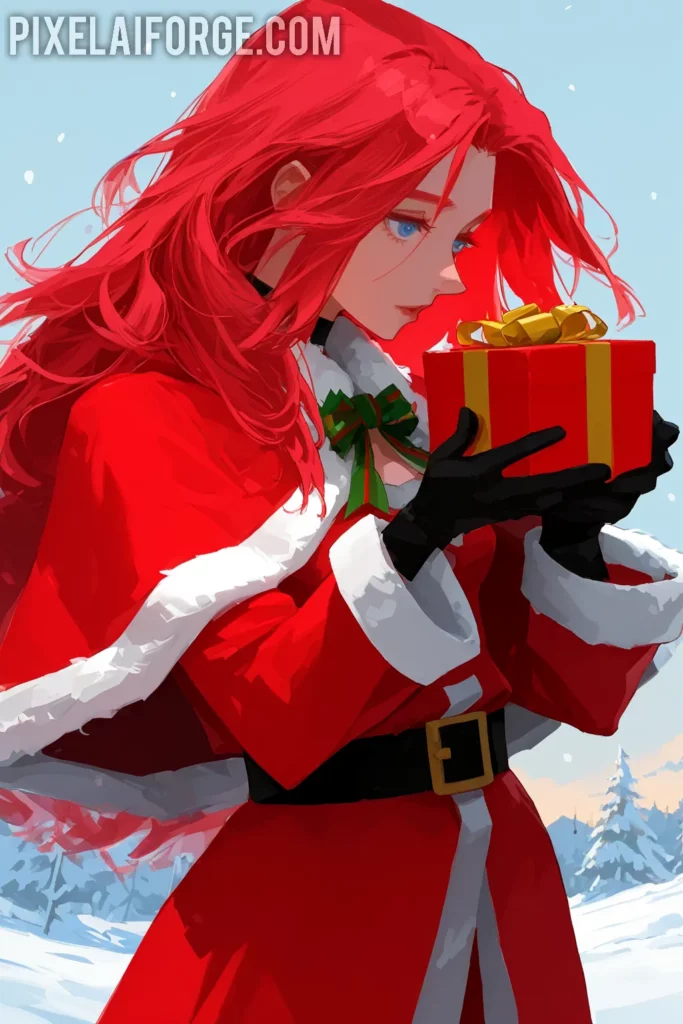 Cómo crear imágenes anime de Mamá Noel con Stable Diffusion paso a paso