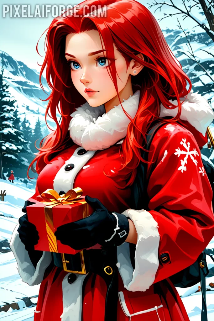 Cómo crear imágenes anime de Mamá Noel con Stable Diffusion paso a paso