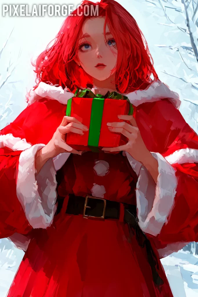 Cómo crear imágenes anime de Mamá Noel con Stable Diffusion paso a paso