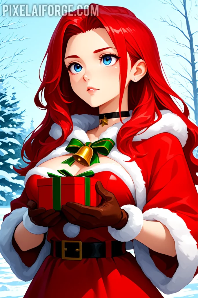 Cómo crear imágenes anime de Mamá Noel con Stable Diffusion paso a paso