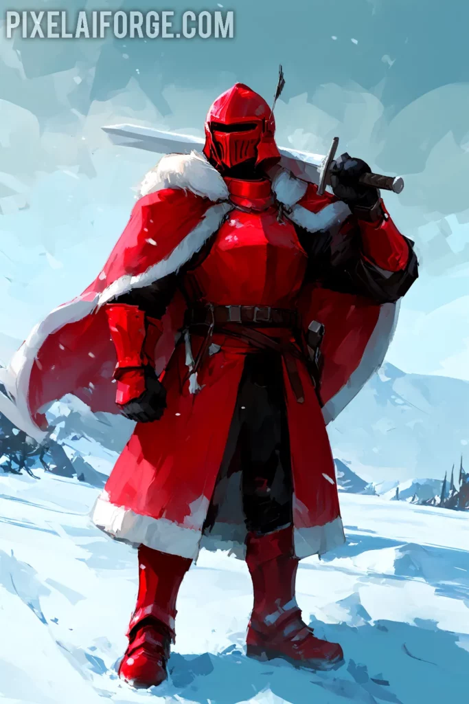 Papa Noel: El guerrero rojo defensor de la cristiandad y la esperanza