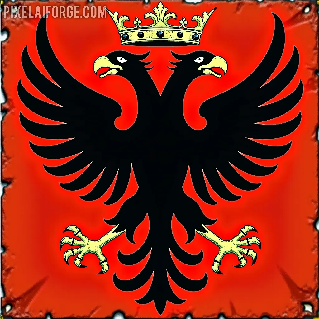 Escudo Familiar inspirado en la heráldica del siglo XV