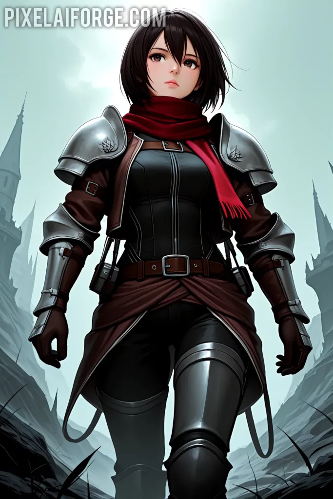 Galería de imágenes de Mikasa Ackerman (Attack on Titan)