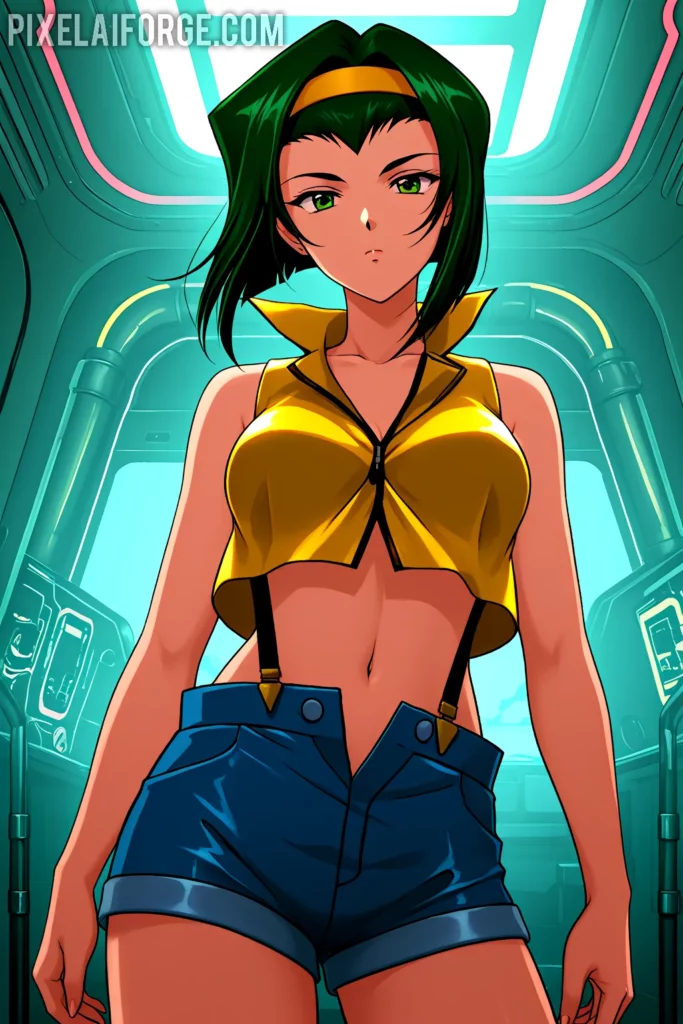 Faye Valentine clásica noir espacial