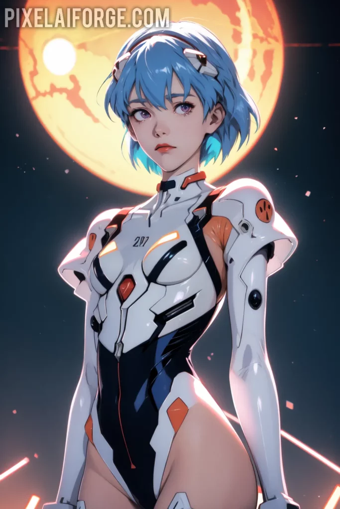 Misteriosa, estoica y de una belleza etérea, Rei Ayanami es uno de los personajes más enigmáticos de la historia del anime.