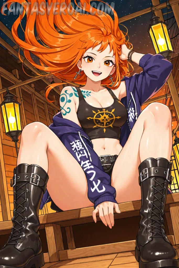 Evolución de Nami a lo largo de la serie