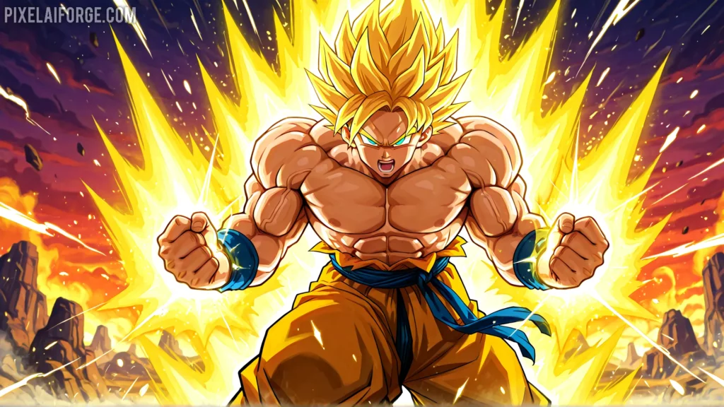 Dragon Ball con Stable Diffusion, ideales para capturar la esencia de este épico universo