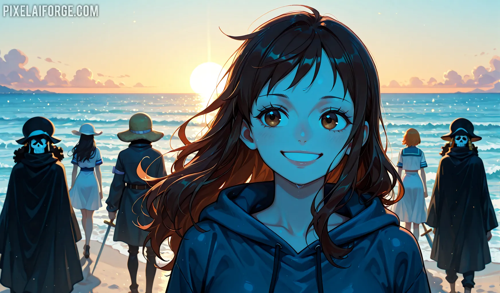 Galeria de imagenes de Nami El Salto Temporal Secreto