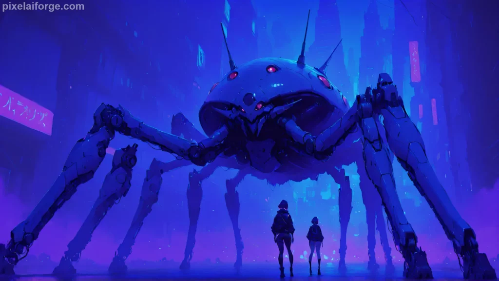 Fuchikoma robot en Ghost in the Shell serie 2026